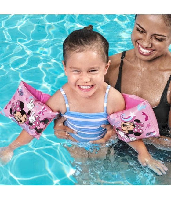 AUFBLASBARE ARMLEHNEN MINNIE SEA POOL ZUBEHÖR 23X15CM