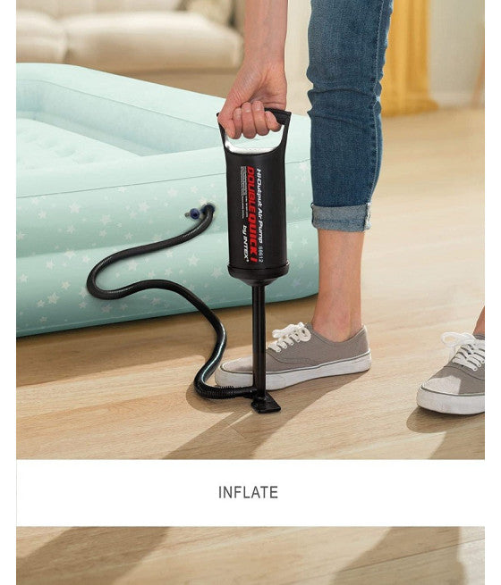 AUFBLASBARE MATRATZE BABY HANDPUMPE 107X168X25CM KINDER 66810