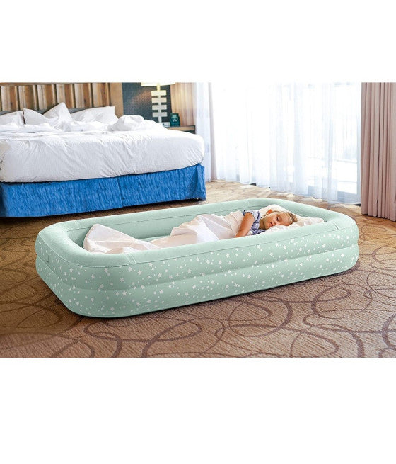 AUFBLASBARE MATRATZE BABY HANDPUMPE 107X168X25CM KINDER 66810