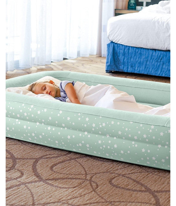 AUFBLASBARE MATRATZE BABY HANDPUMPE 107X168X25CM KINDER 66810