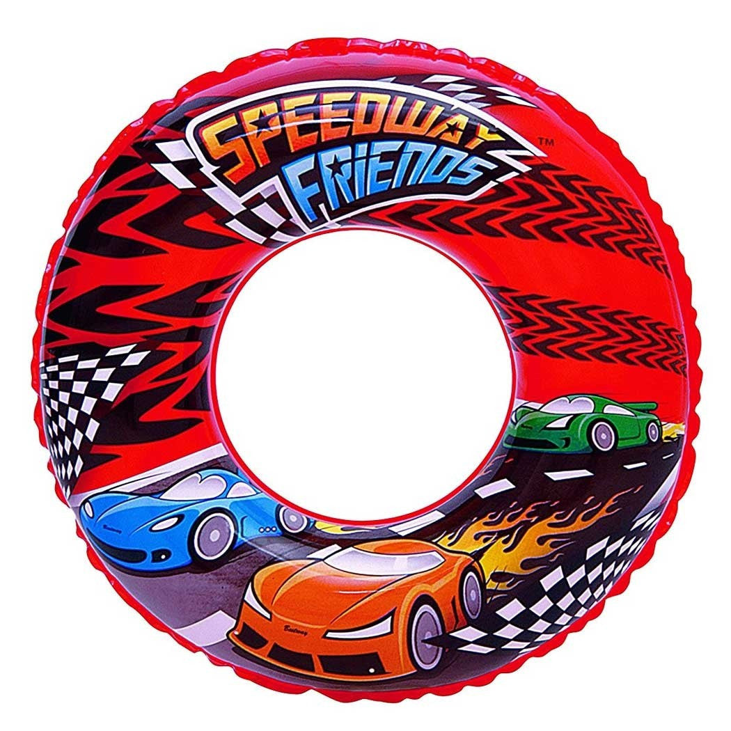 AUFBLASBARE DONUT FÜR MEER POOL SPEEDWAY DURCHMESSER 51 CM