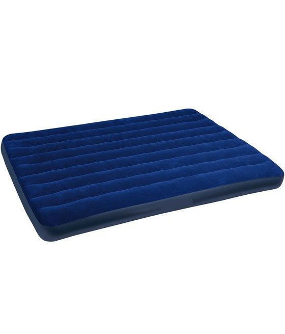 AUFBLASBARE DOPPELMATRATZE CAMPING STRANDHAUS 152X203X22CM