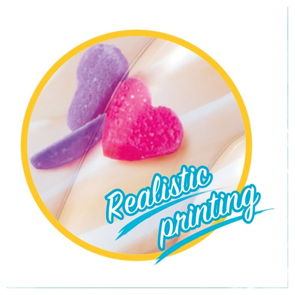 AUFBLASBARE INSEL MATRATZE CUPCAKE DRUCK PVC MEER POOL 142X135CM