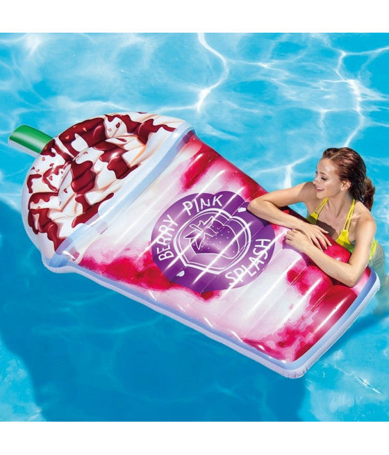 AUFBLASBARE INSEL MATRATZE SLUSH DRUCK PVC MEER POOL 198X107 CM