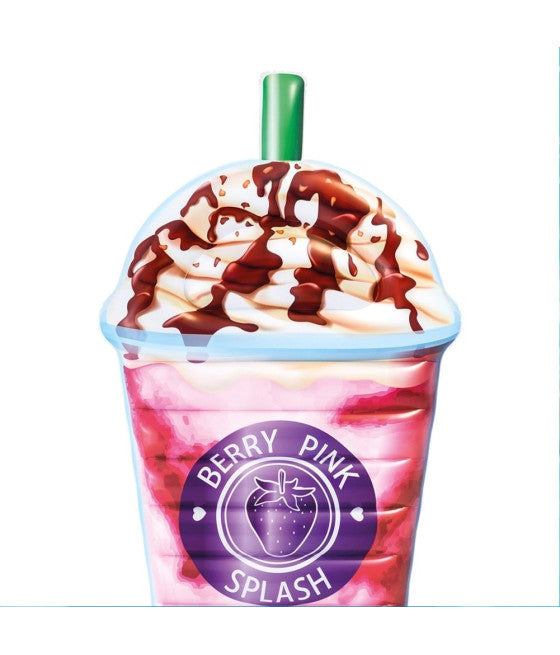 AUFBLASBARE INSEL MATRATZE SLUSH DRUCK PVC MEER POOL 198X107 CM