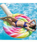 AUFBLASBARE INSEL MATRATZE LOLLIPOP LOLLIPOP MEER POOL 208X135CM