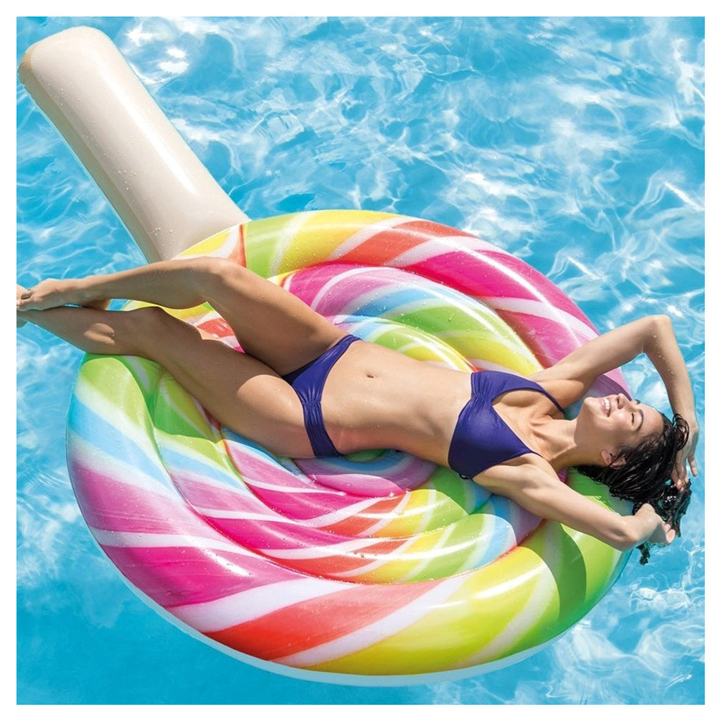 AUFBLASBARE INSEL MATRATZE LOLLIPOP LOLLIPOP MEER POOL 208X135CM