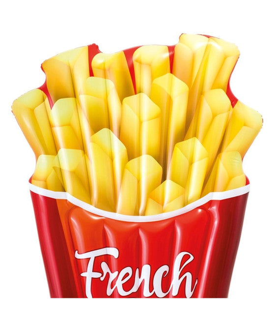 AUFBLASBARE INSEL MATRATZE DRUCK PVC MEER SCHWIMMBAD 175 X 132 CM