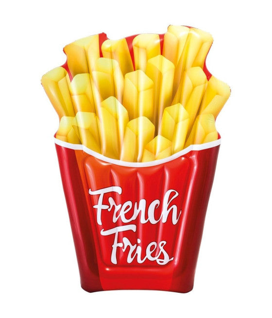 AUFBLASBARE INSEL MATRATZE DRUCK PVC MEER SCHWIMMBAD 175 X 132 CM