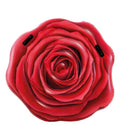 AUFBLASBARE INSELMATRATZE ROTER ROSENDRUCK MEERSPOOL 137X132 CM