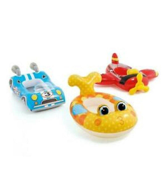 AUFBLASBARE SCHLAUCHBOOT KINDER SCHWIMMBAD SOMMER SORTIERTE MODELLE 59380