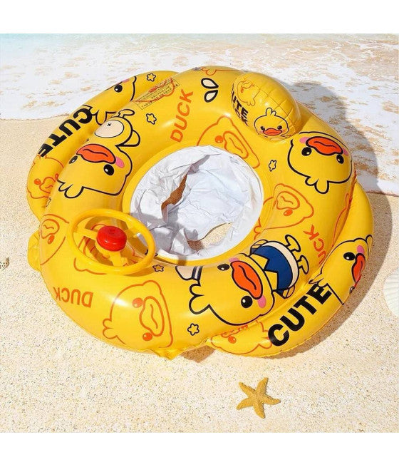 AUFBLASBARE LIFEBUISTER-HOSE FÜR KINDER, FORM EINES ENTENWAGENS, 58X52CM