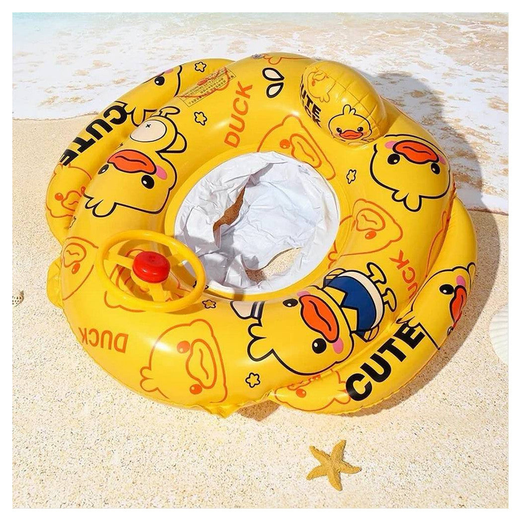 AUFBLASBARE LIFEBUISTER-HOSE FÜR KINDER, FORM EINES ENTENWAGENS, 58X52CM