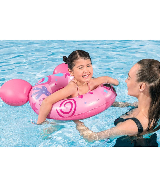 AUFBLASBARE RETTUNGSGÜRTEL MINNIE MIT ROSA OHREN 65 CM 9102N