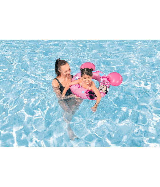 AUFBLASBARE RETTUNGSGÜRTEL MINNIE MIT ROSA OHREN 65 CM 9102N