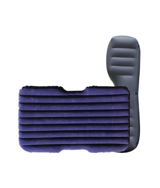 Aufblasbare Luftmatratze für den Rücksitz mit Pumpe