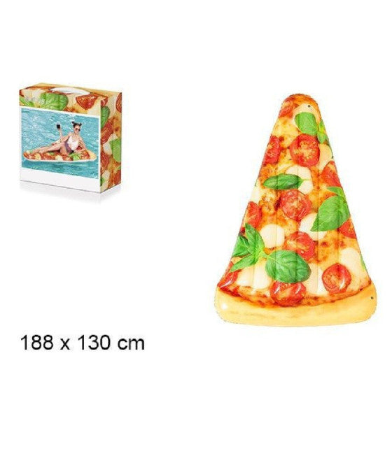 AUFBLASBARE MATRATZE PIZZA PARTY MEER POOL 188 X 130 CM