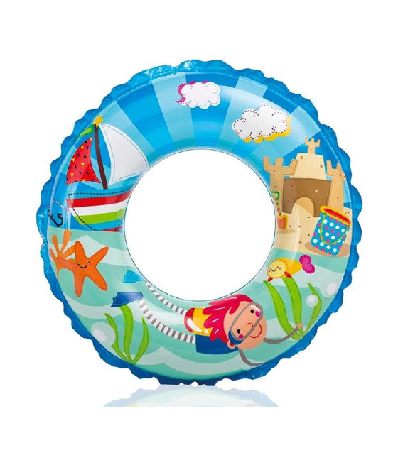 AUFBLASBARE RETTUNGSBOJE 61 CM KINDER VERSCHIEDENE FANTASIEN 59242