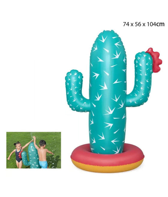 Aufblasbare Wasserspielkakteus Kinder 74x56x104cm 52733