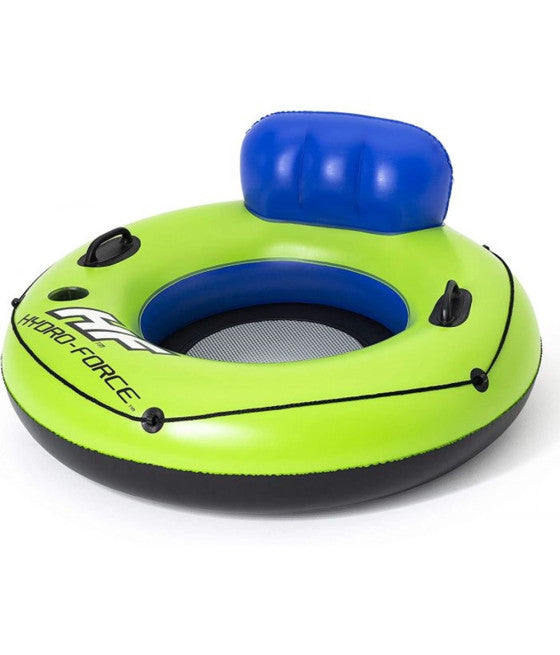 AUFBLASBARE SESSEL-RETTUNGSBOJE MIT SEILGRIFFEN 43108