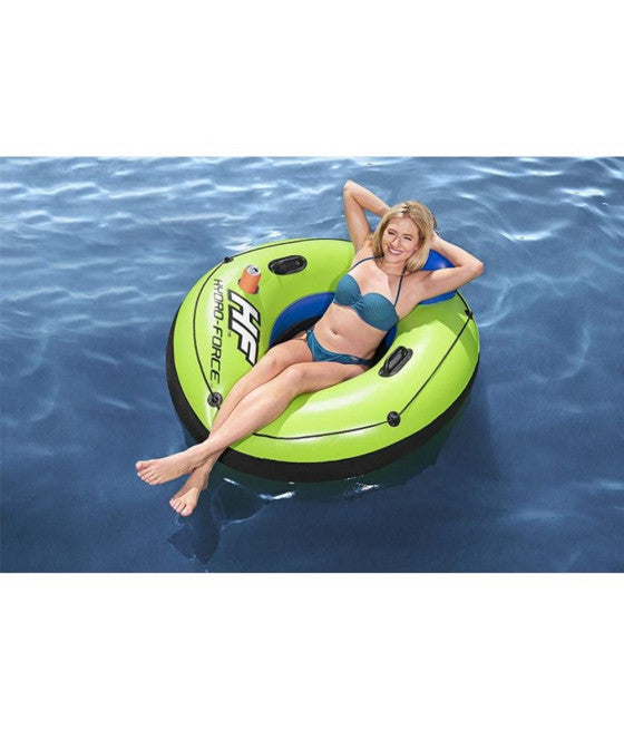 AUFBLASBARE SESSEL-RETTUNGSBOJE MIT SEILGRIFFEN 43108