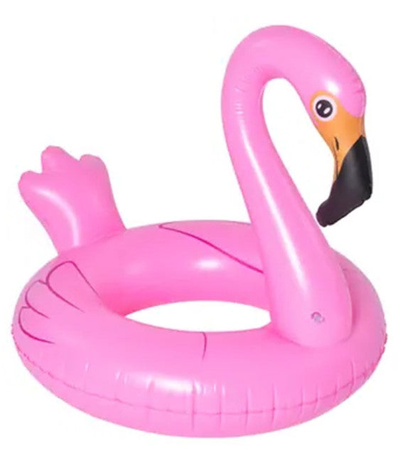 AUFBLASBARE RETTUNGSGÜRTEL ROSA FLAMINGO 116X105X95CM 016140