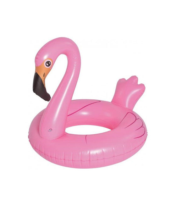 AUFBLASBARE RETTUNGSGÜRTEL ROSA FLAMINGO 116X105X95CM 016140