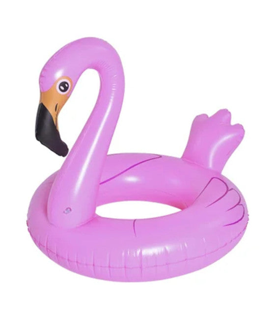 AUFBLASBARE RETTUNGSGÜRTEL ROSA FLAMINGO 116X105X95CM 016140