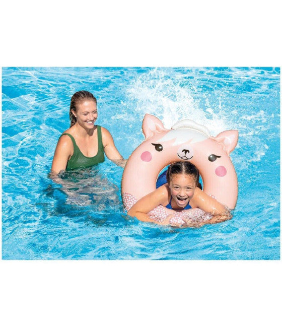 AUFBLASBARE RETTUNGSBOJE MEER DONUT FANTASIE NIEDLICHE TIERE 59266