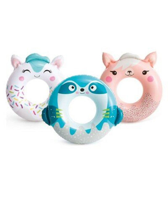 AUFBLASBARE RETTUNGSBOJE MEER DONUT FANTASIE NIEDLICHE TIERE 59266