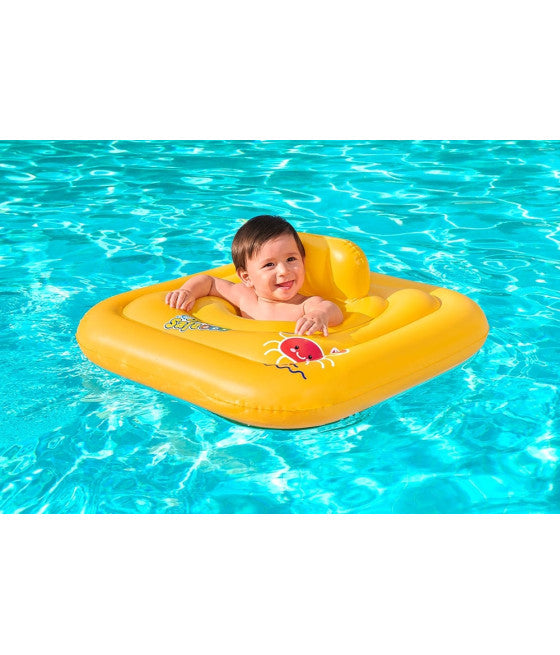 AUFBLASBARE HOSE, QUADRATISCHE HOSE, SCHWIMMERSICHER, ABC 76X76CM 32050