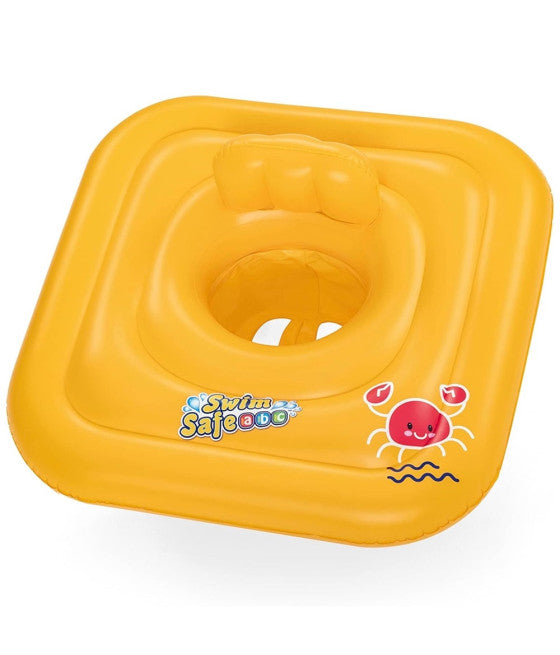 AUFBLASBARE HOSE, QUADRATISCHE HOSE, SCHWIMMERSICHER, ABC 76X76CM 32050