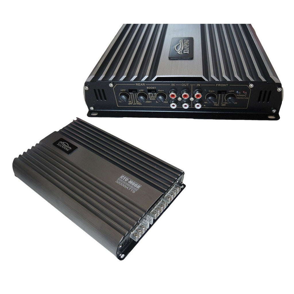 AUDIO HIFI AUDIO 4 CANALI 4CH 3200W 12V CTC-M668