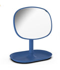 19,5CM BLAU TISCH MAKE-UP SPIEGEL NACH HAUSE BAD MÖBEL TABLETT