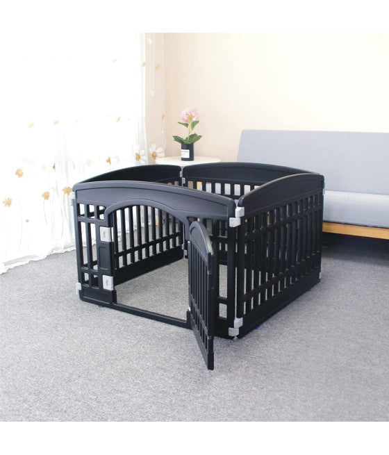 4-PANEL-BOX MIT GEHEGETÜR FÜR KLEINE BIS MITTELGROSSE HUNDE KATZEN