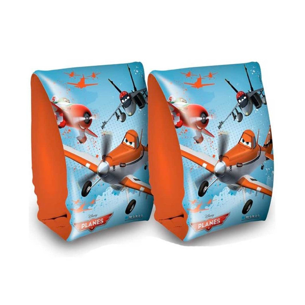 AUFBLASBARE ARMLEHNEN MEER SCHWIMMBAD DISNEY FLUGZEUGE 25X15 CM