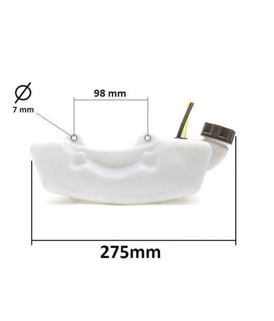 43 / 53 cc Freischneider Benzin-Kraftstofftank