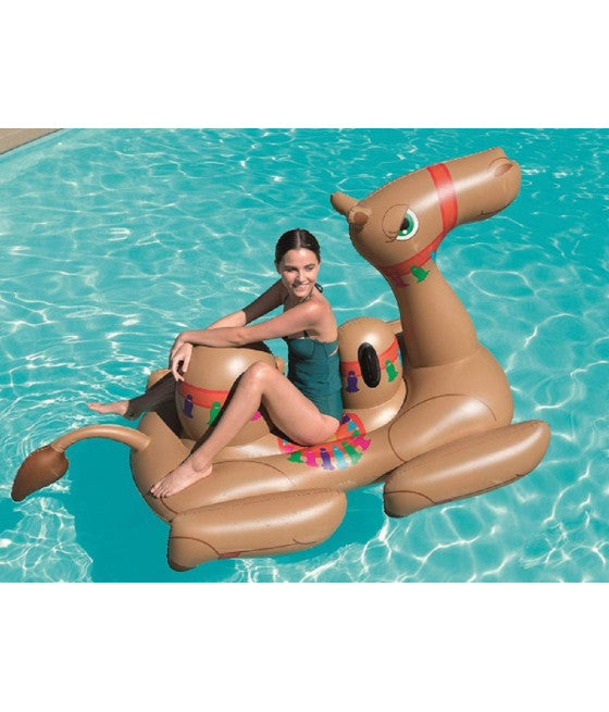 AUFBLASBARE KAMEL FAHRT 221X132 CM GRIFFE MEER POOL 41125
