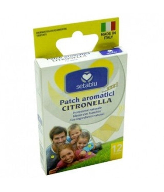 12 CITRONELLA PATCH PATCHES NATÜRLICHEN MÜCKENSCHUTZ INSEKTENSCHUTZMITTEL