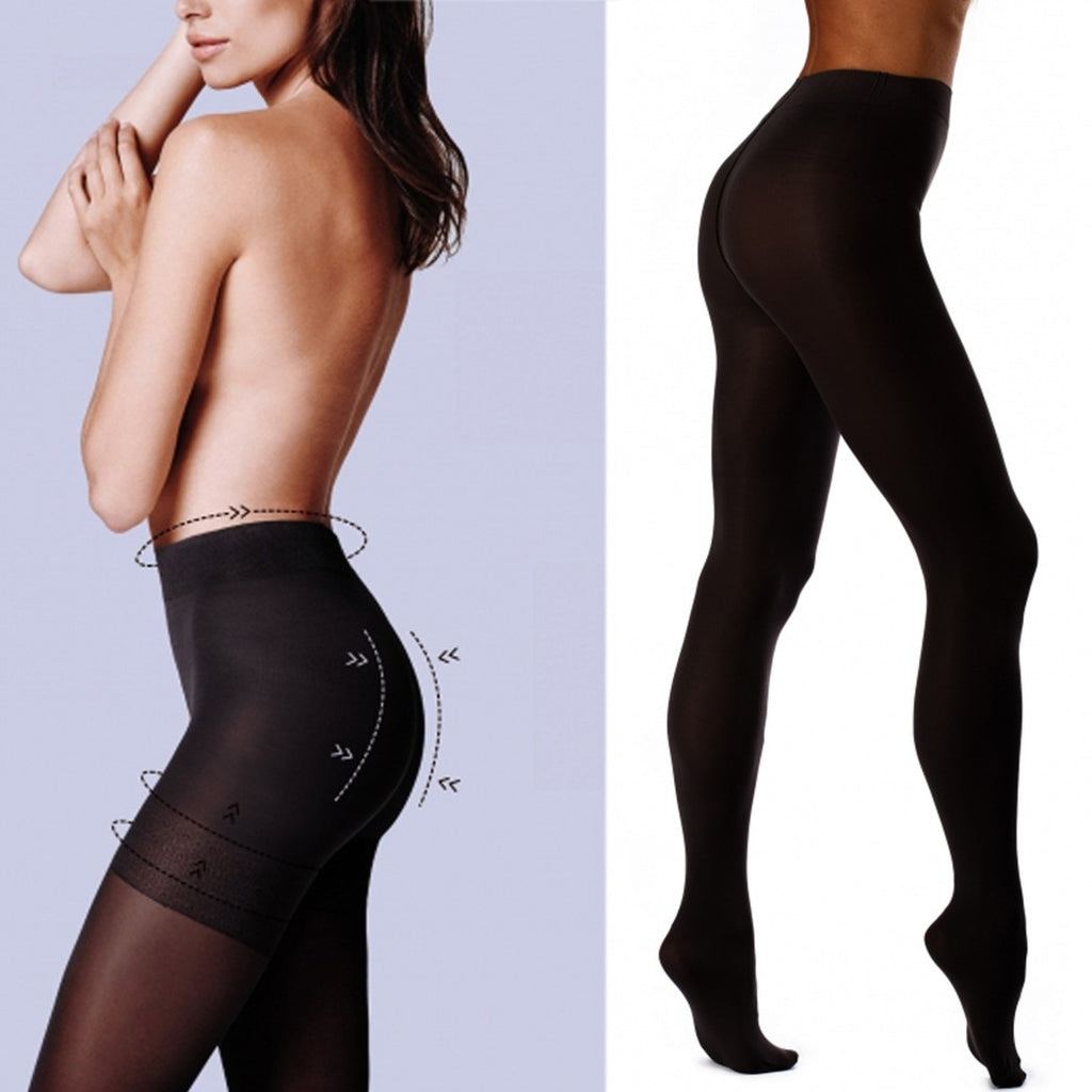 280 DEN STRUMPFHOSEN SCHWARZ ABNEHMEN STRÜMPFE PRESS-UP KÖRPERPFLEGE