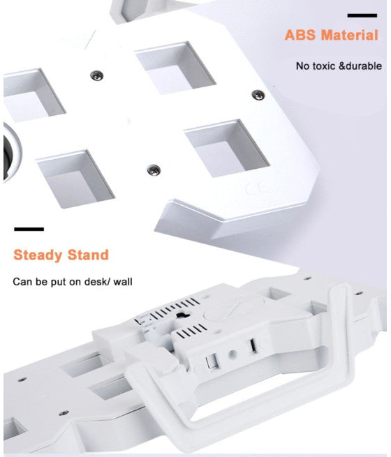 3D LED DISPLAY DIGITAL WANDUHR HOME BÜRO EINRICHTUNG