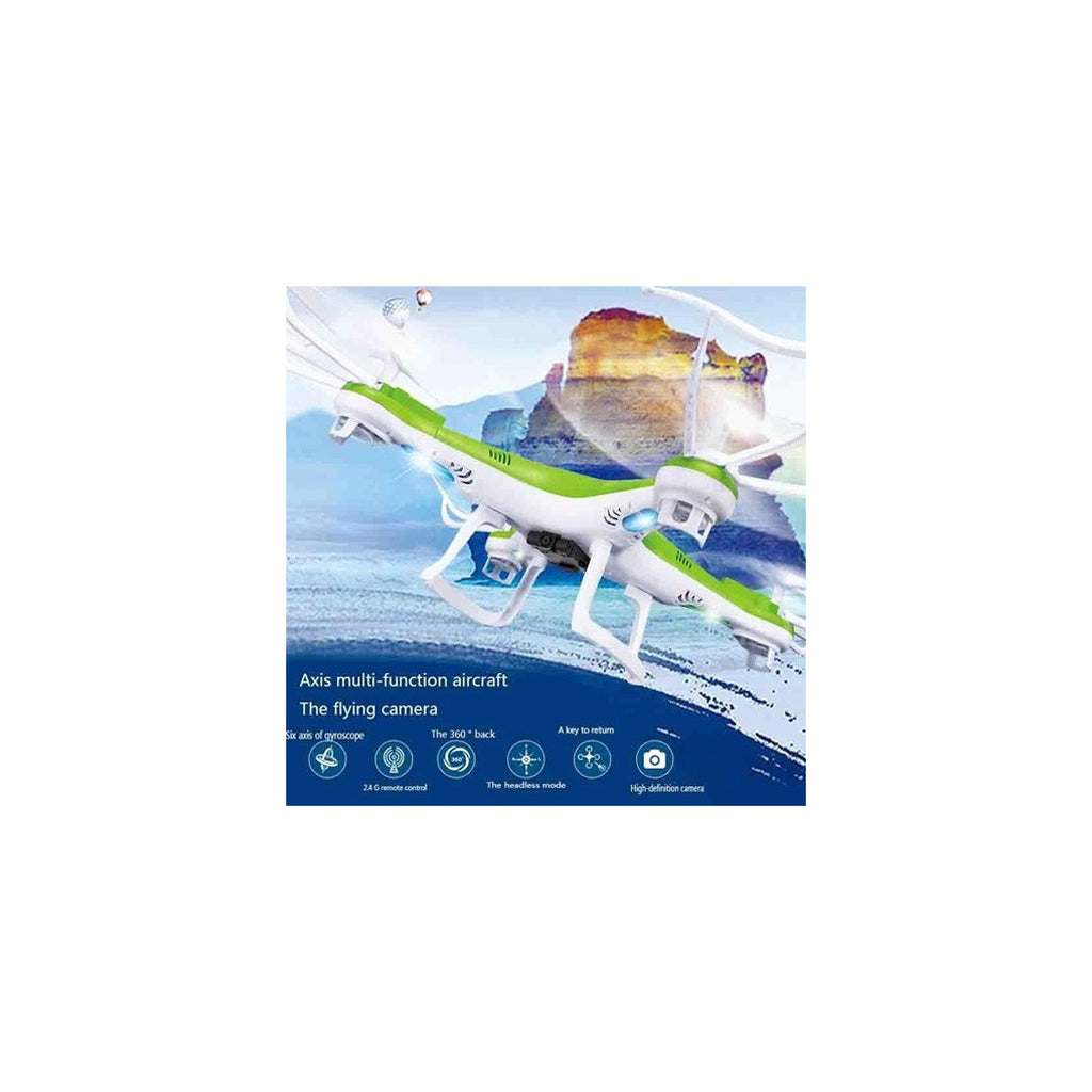 33 X 33 CM FARBLICH SORTIERTE QUADRICOPTER-DROHNE MIT 2 MP FUNKGESTEUERTER RC-KAMERA