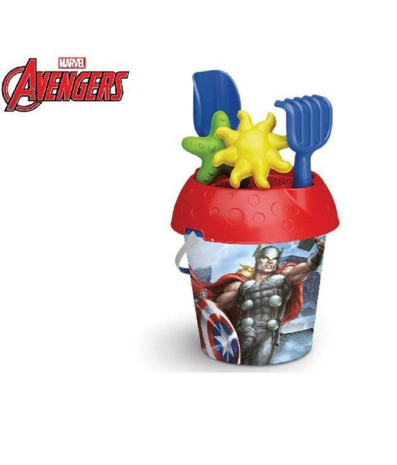 18CM AVENGERS EIMER FORMEN ZUBEHÖR STRAND SPIELE BABY STRAND