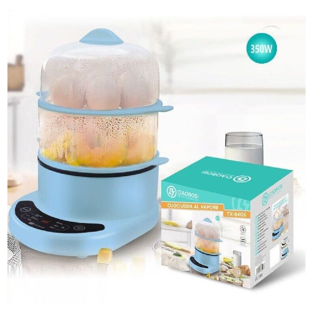 350 WATT ELEKTRISCHER KOCHKESSEL DAMPFGARER EIERKOCHER TX-8406