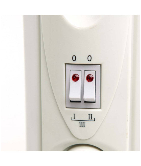 9-ELEMENT-ELEKTRO-ÖLRADIATOR MIT ROLLEN 2000W HERD MIT NIEDRIGEM VERBRAUCH