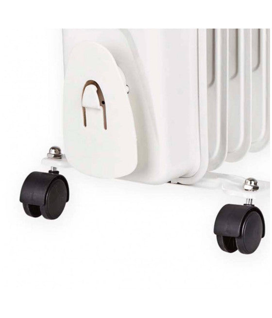 9-ELEMENT-ELEKTRO-ÖLRADIATOR MIT ROLLEN 2000W HERD MIT NIEDRIGEM VERBRAUCH