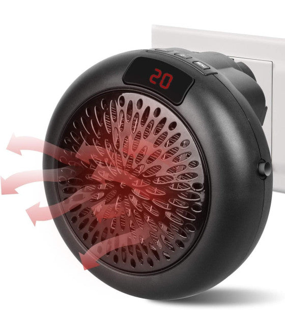 900W WONDER HEATER TRAGBARE ELEKTRISCHE HEIZUNG EINSTELLBAR VON 15° BIS 32°C