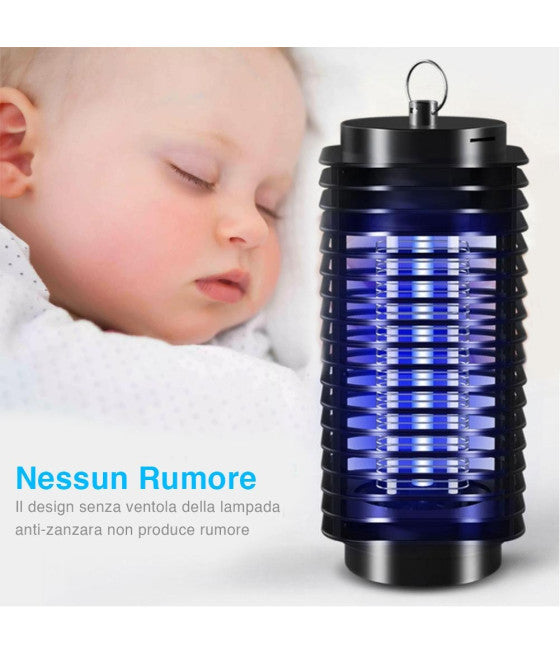 4W ELEKTRO-INSEKTIZIDES MOSKITONETZ TÖTET INSEKTEN