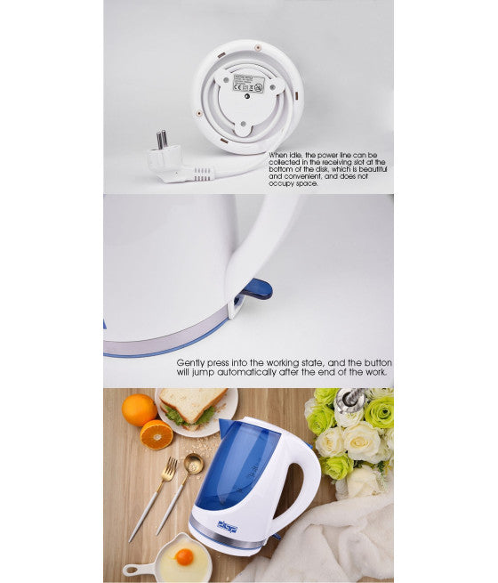 1,7 LITER WASSERKOCHER FÜR TEEAUFGÜSSE 2200W EDELSTAHL