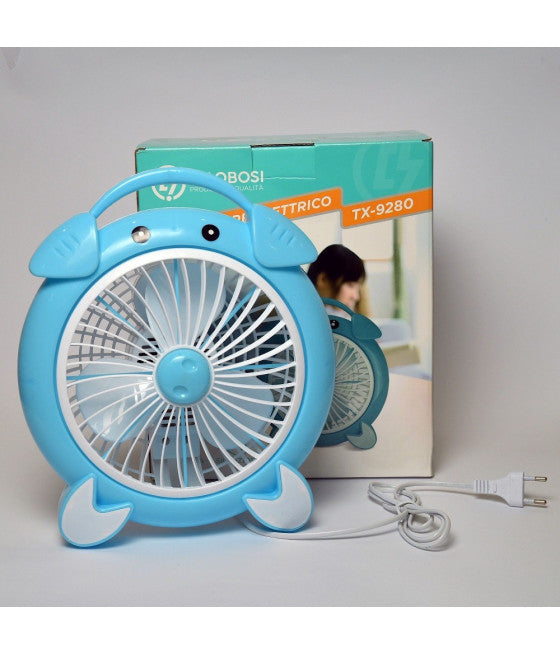 30W ELEKTRISCHER VENTILATOR 3 LEISE TISCHVENTILATOREN FARBIG TX-9280